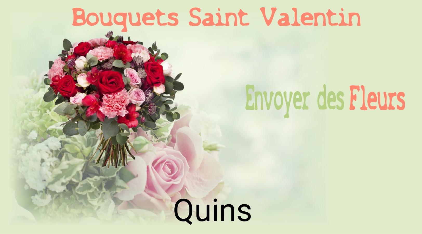 Roses de Saint-Valentin livrées à Quins
